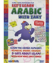   This item is also available as part of a Money-Saving Package   Click here for other title from this author/orator   Lets Learn Arabic with Zaky (DVD). Includes FREE alphabet poster. Zaky